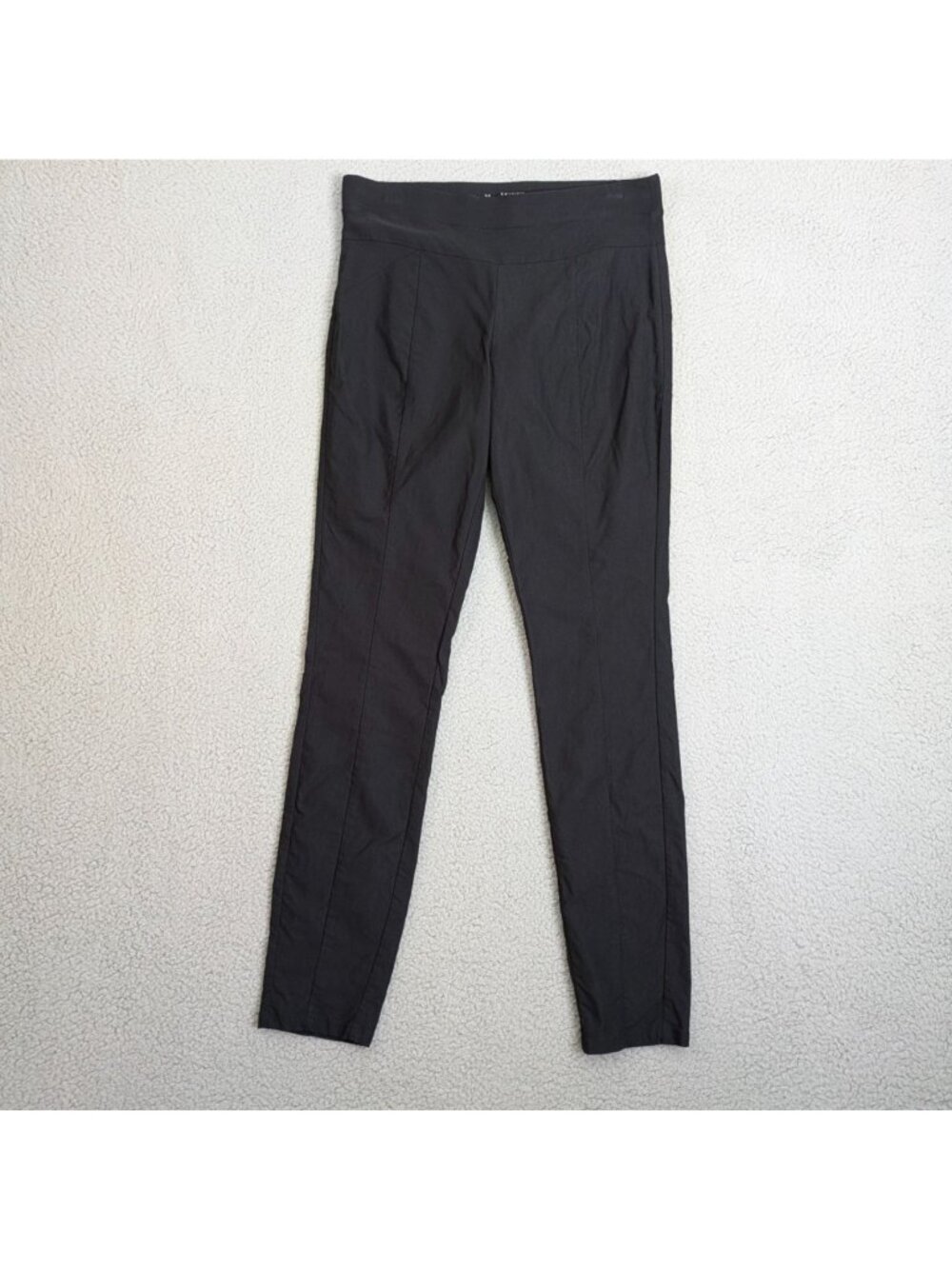 Simply Vera Vera Wang Medium Skinny Knit Pants Trouser Black Pull Up Mid Rise